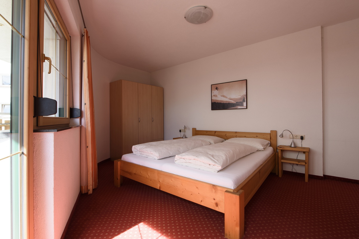 Schlafzimmer im Appartement 1
